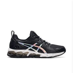 Asics Black Sneakers with Iridescent Logo gel quantum 180